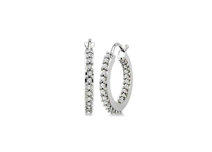 Rhodium Plated | Fashion Earrings